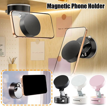 360° Double-Sided Suction Magnetic Phone & Storage Holder